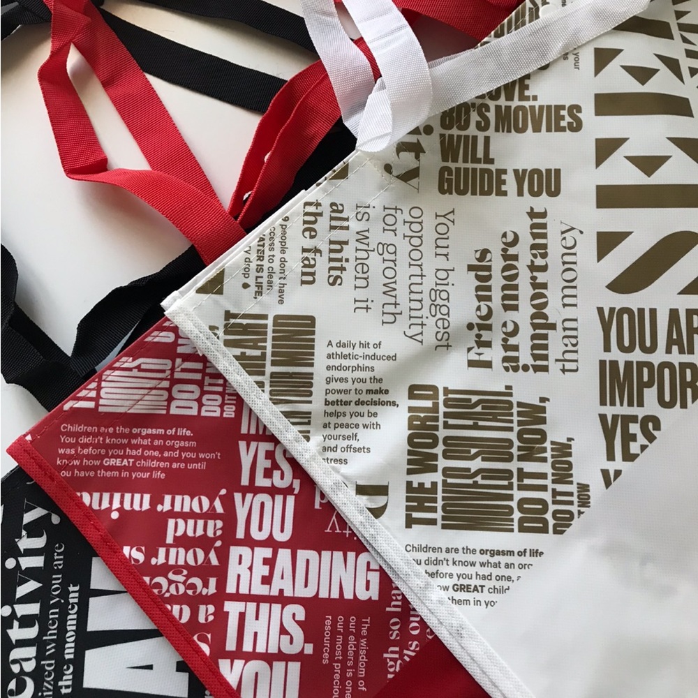 New Lululemon | Bundle of 3 Reusable Outerwear Shopping Tote Bags - Picture 8 of 8